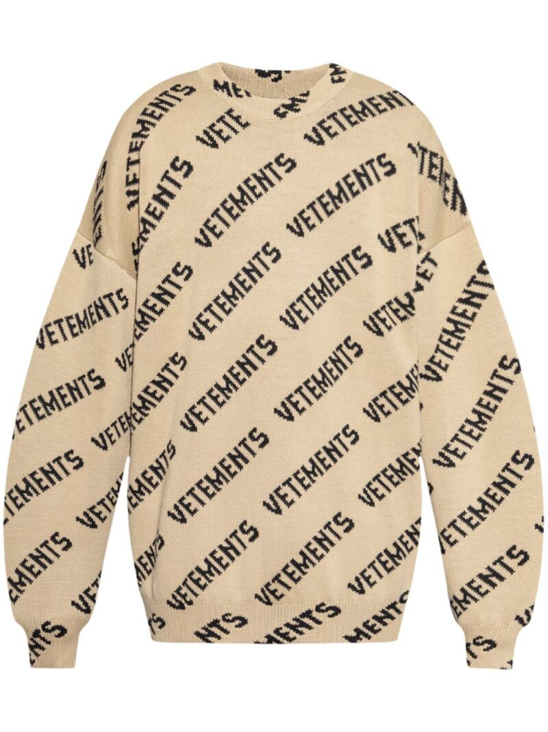 VETEMENTS  logo sweater